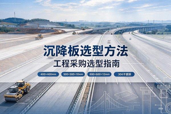 杭锦旗沉降板选择方法