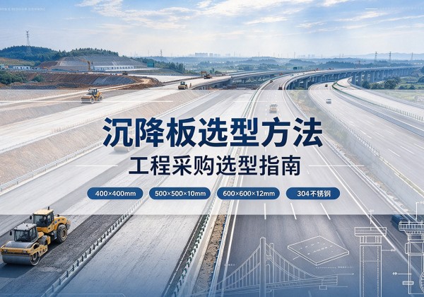 杭锦旗沉降板选择方法