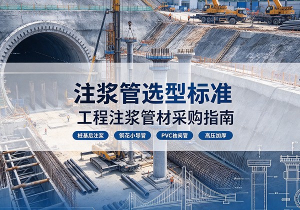 杭锦旗注浆管选型标准